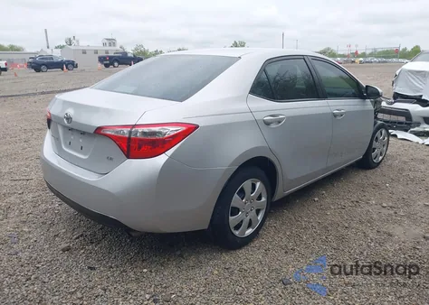 2016 Toyota Corolla Le из США, поврежденный, VIN 2T1BURHE5GC553163